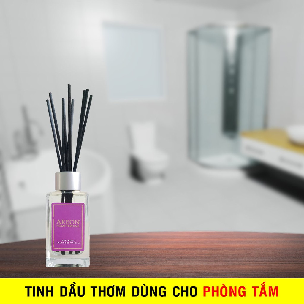 Tinh dầu Nước hoa thơm phòng  AREON GOLD AMBER thiên nhiên cao cấp nhập khẩu Bulgaria 85ml
