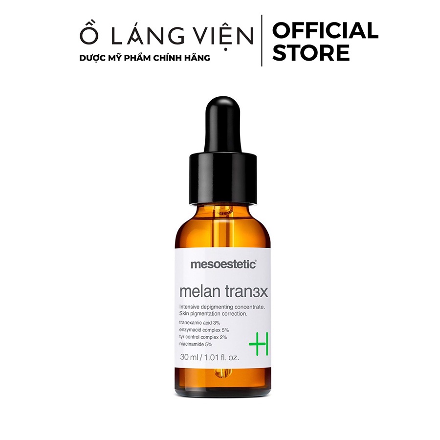 Serum hỗ trợ làm sáng da và cải thiện nám chuyên sâu MESOESTETIC melan tran3x concentrate