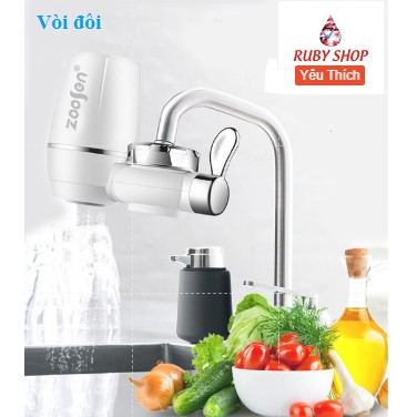 Bộ Lọc Zoosen cao cấp lọc nước trực tiếp tại vòi KT:  11,5x15x6,5 cm