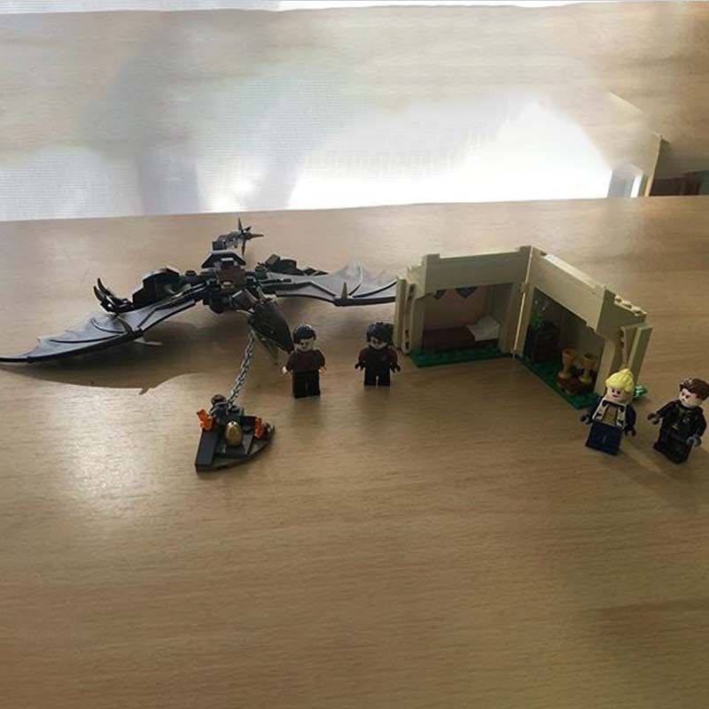 Đồ chơi Lắp ghép Mô hình Harry Potter Harry và Cuộc Thi Rồng Phun Lửa Bela 11341