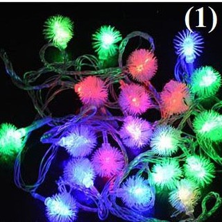ĐÈN LED TRANG TRÍ ĐA HÌNH DẠNG 20 BÓNG DÀI 6M
