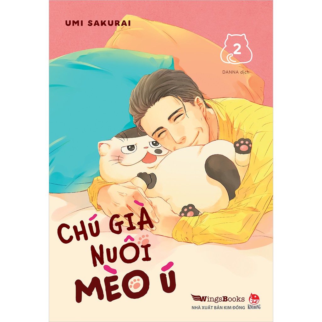 [Mã LIFEMALL995 giảm 10% đơn 99K] Truyện tranh Chú già nuôi mèo ú - Lẻ tập 1 2 3 4 5 6 7 - Wings Books- NXB Kim Đồng