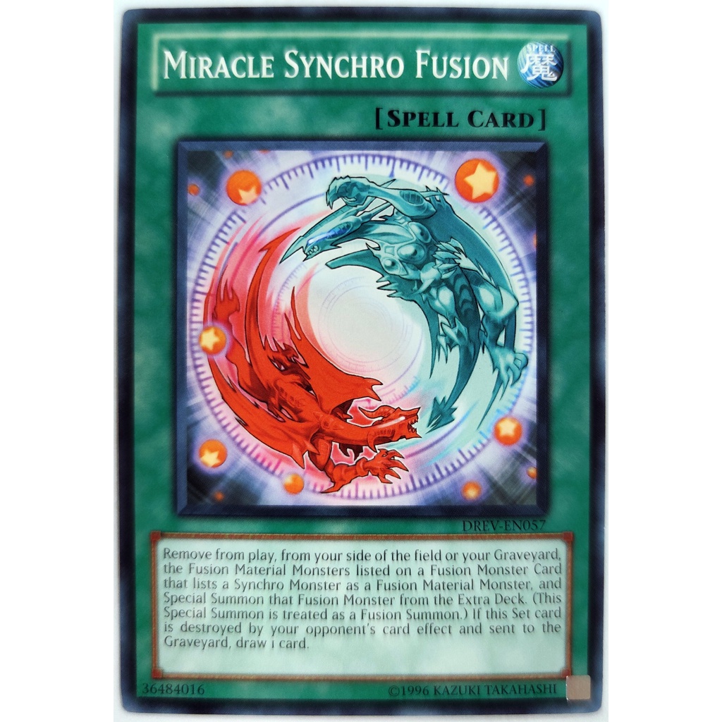 [Thẻ Yugioh] Miracle Synchro Fusion |EN| Common
