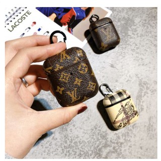 Bao da tai nghe Airpod LV Siêu đẹp kèm móc đeo