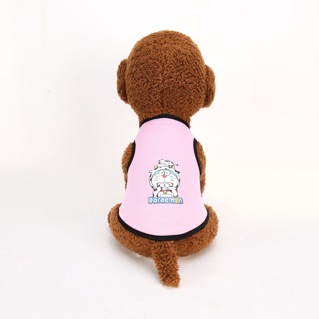 Áo Thun Cổ TròN In HoạT HìNh Cho Thú Cưng