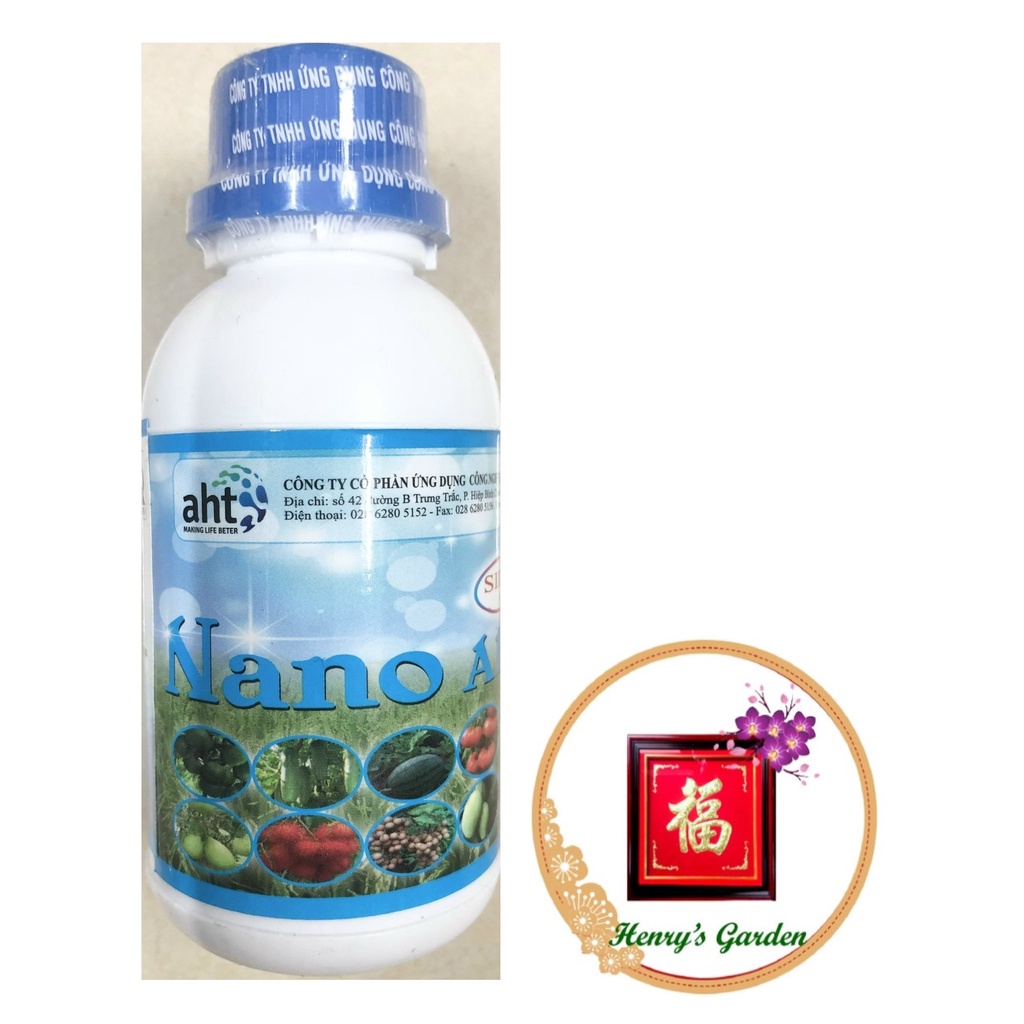 Phân Bón Nano Silic (Si) AHT - #382A# 100ml
