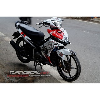 Tem Trùm Exciter 135 Samurai Đỏ