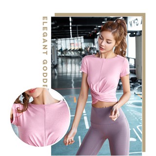 [2021] Áo croptop xoắn eo | ABFit