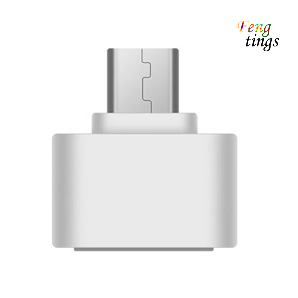 Set 2 Đầu Chuyển Đổi Micro Usb Sang Usb 2.0 Otg Chuyên Dụng Cho Điện Thoại Android / Máy Tính Bảng