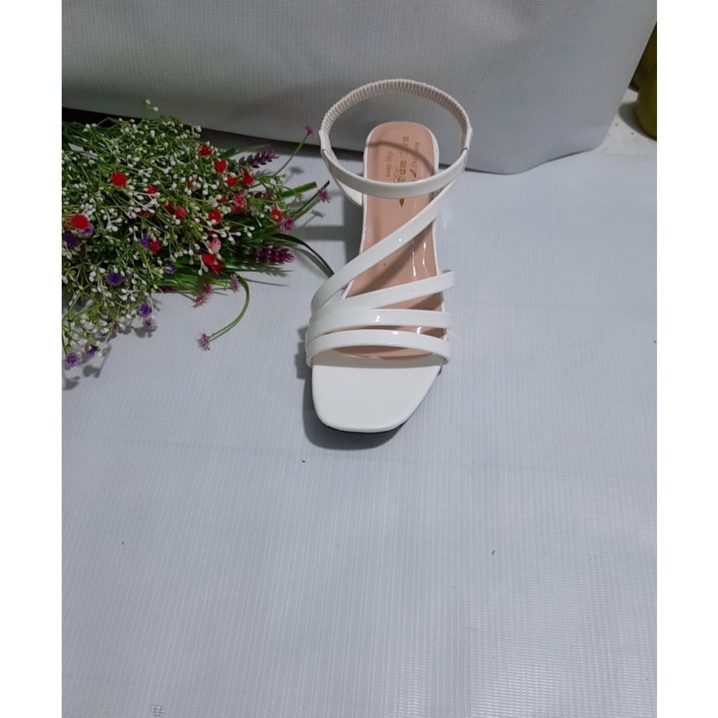 Giày Sandal Nữ Cao Gót CẨM TIÊN 2P-9P  Mũi Vuông Thời Trang Sang Trọng