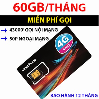 Sim 4G vinaphone miễn phí DATA và miễn phí nghe gọi trọn gói 1 năm không cần nạp tiền