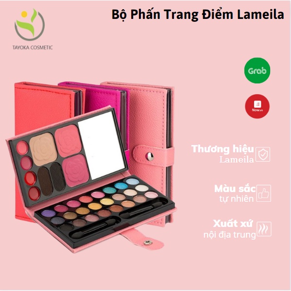 💙KÈM QUÀ TẶNG💙 Bộ phấn 33 màu Trang điểm Nền, Má, Mắt 5 in 1 của LAMEILA TAYOKA