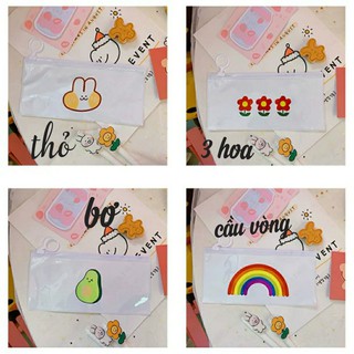 Túi Zip đựng bút siêu cute (nhiều mẫu)