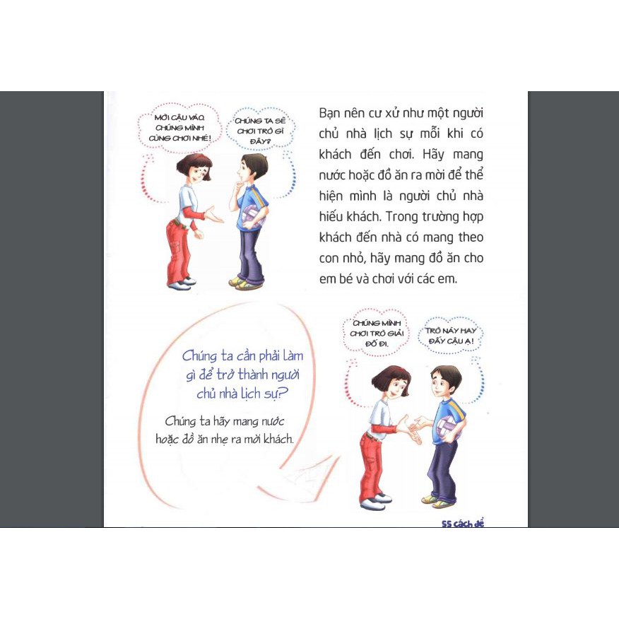 Sách-55 Cách Để Cư Xử Đúng Mực