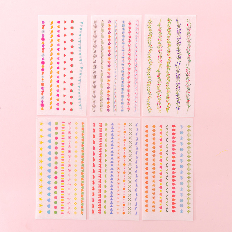 6 Miếng Dán Hình Hoạt Hình Dễ Thương Dùng Để Trang Trí | BigBuy360 - bigbuy360.vn