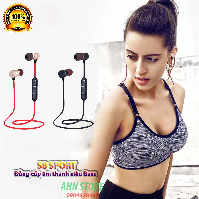 Tai nghe Bluetooth Sport S8 – Âm thanh tuyệt đỉnh