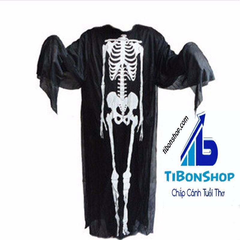 Trang phục hóa trang Halloween Áo bộ xương