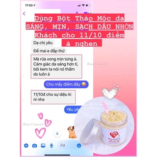 BODY 500GRAM * BỘT THẢO MỘC