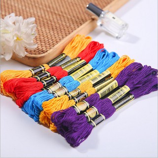 Chỉ thêu, khâu, tết vòng - có 447 màu