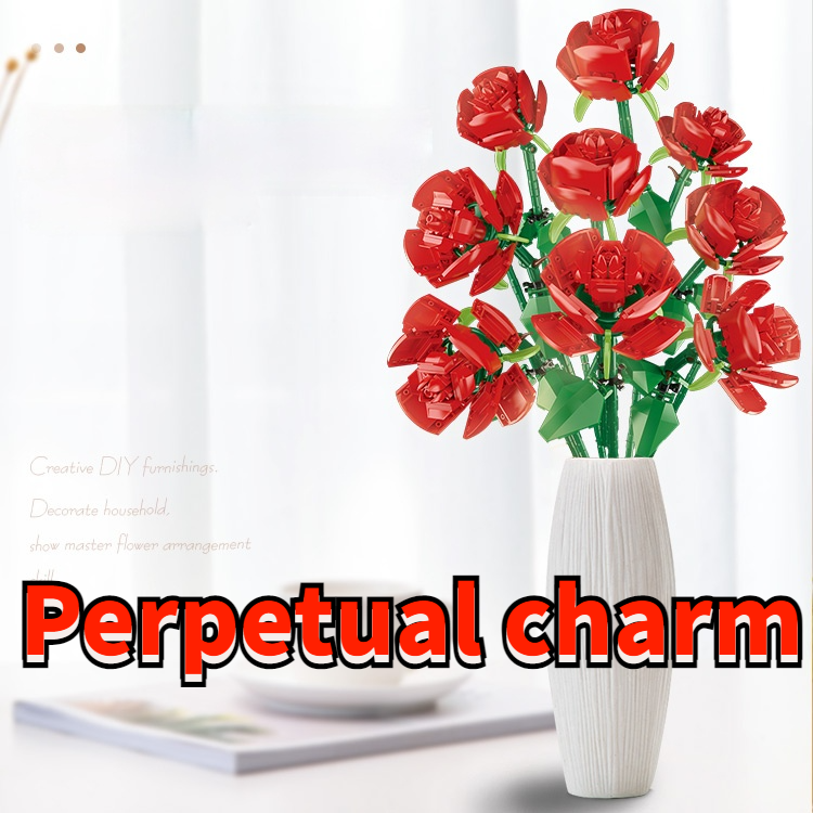 Bộ Đồ Chơi Lắp Ráp Mô Hình Nhà Hoa Oải Hương Cho Bé