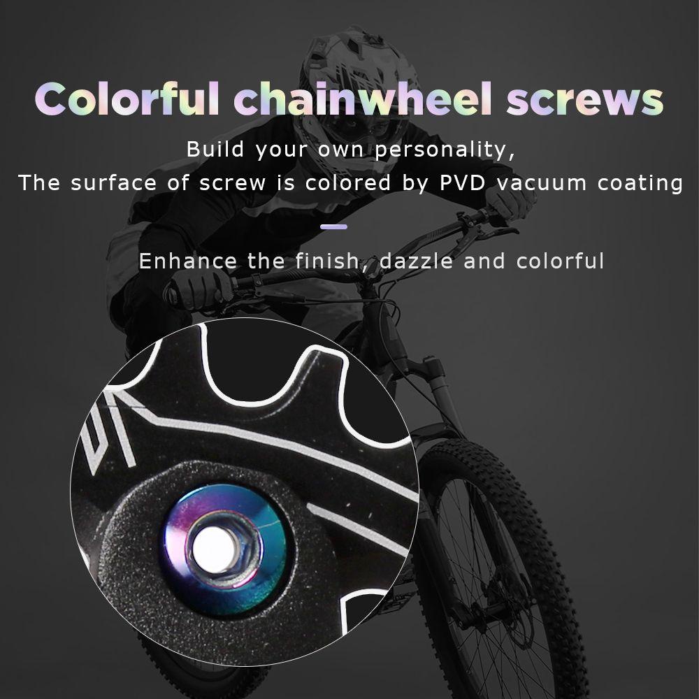 Ốc Vít Đầu Lục Giác Bằng Thép Không Gỉ Thay Thế Chuyên Dụng Cho Xe Đạp Leo Núi