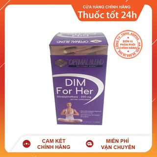 TPBVSK DIM For Her – Hỗ trợ cân bằng nội tiết tố nữ