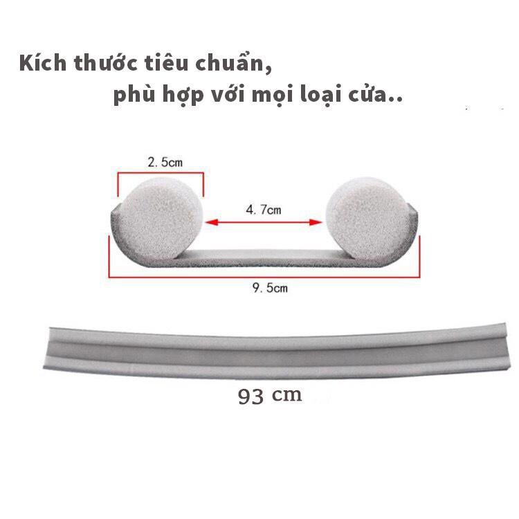 [Video Chi Tiết] Thanh chắn khe cửa đa năng ngăn gió, cách nhiệt, cách âm, ngăn côn trùng, bụi bẩn