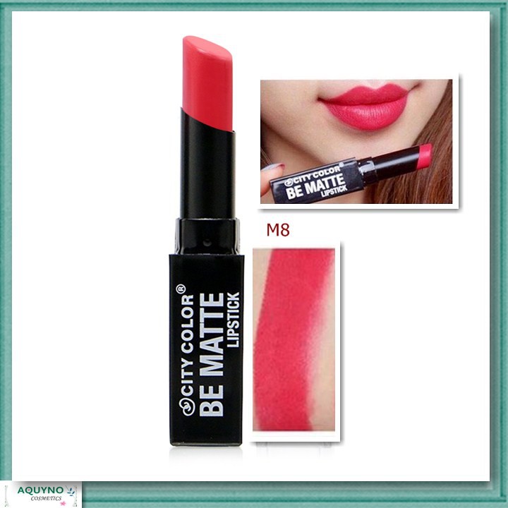 Son City Color Be Matte Lipstick – M8 – Fire