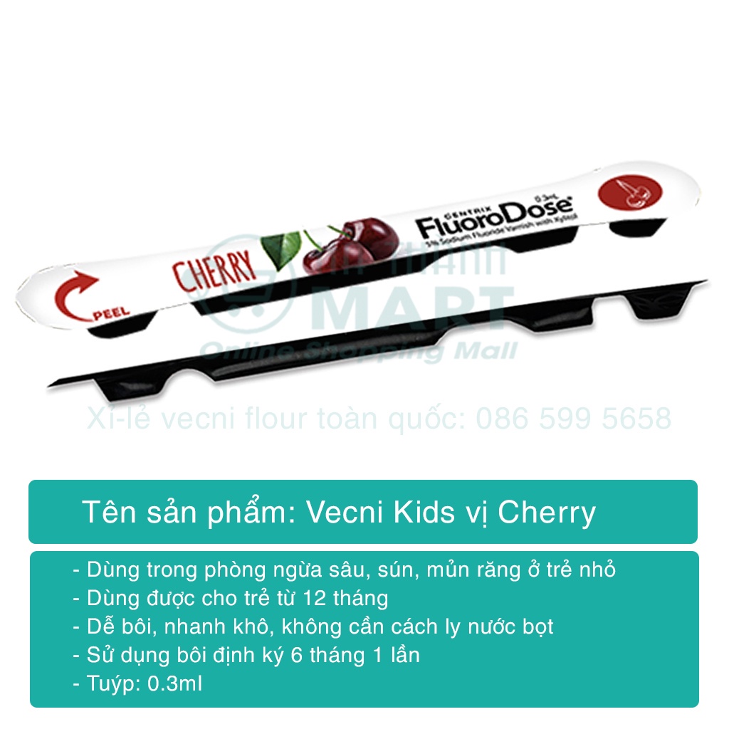 Vecni flour 💎 kem bôi răng chống sâu răng, sún răng cho bé