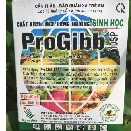 Phân Bón Lá GA3 Gibber, Kích Thích Tăng Trưởng ProGibb 10SP