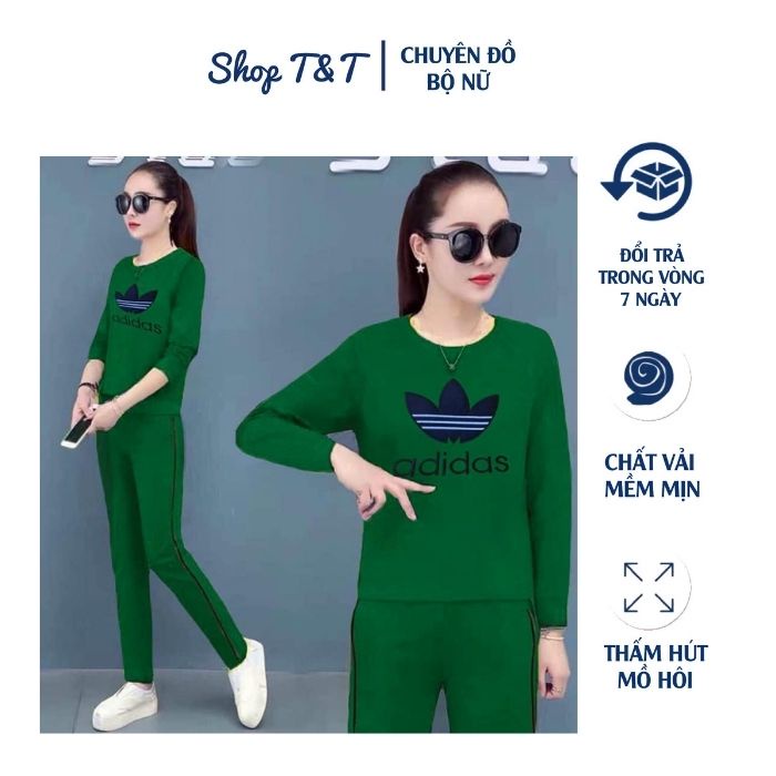 Set Bộ Tay Dài Thêu Siêu Sang ( 40~70kg)- Kiểu Dáng Trẻ Trung,Mẫu Hot