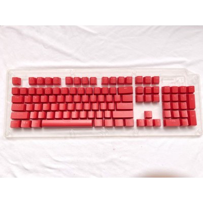 Bộ 104 nút bàn phím cơ bằng ABS màu tím đậm DIY