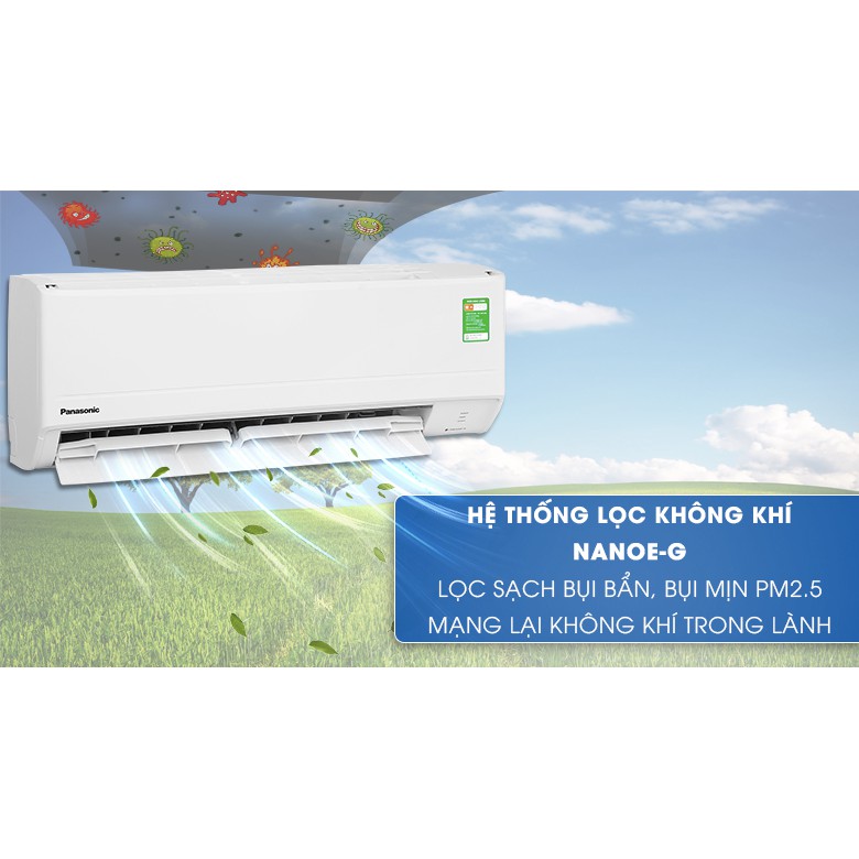 Máy lạnh Panasonic 1 HP CU/CS-N9WKH-8M (Miễn phí giao tại HCM-ngoài tỉnh liên hệ shop)