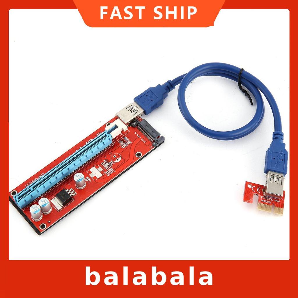 Set 6 thẻ mở rộng PCI-E Express 1x sang 16x | BigBuy360 - bigbuy360.vn