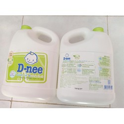 Nước Giặt Xả Dnee Organic - Xanh lá - 3000ml - Thái Lan