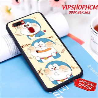 Ốp lưng Oppo A1K/ A3S/ A5S/ A7/ A71 Hình Doremon Làm Duyên - viền TPU dẻo
