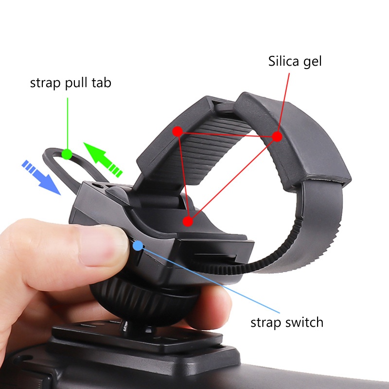 Giá Đỡ Điện Thoại / Máy Tính Bảng Kích Thước 4.7-11 inch Có Thể Điều Chỉnh Gắn Tay Lái Xe Đạp