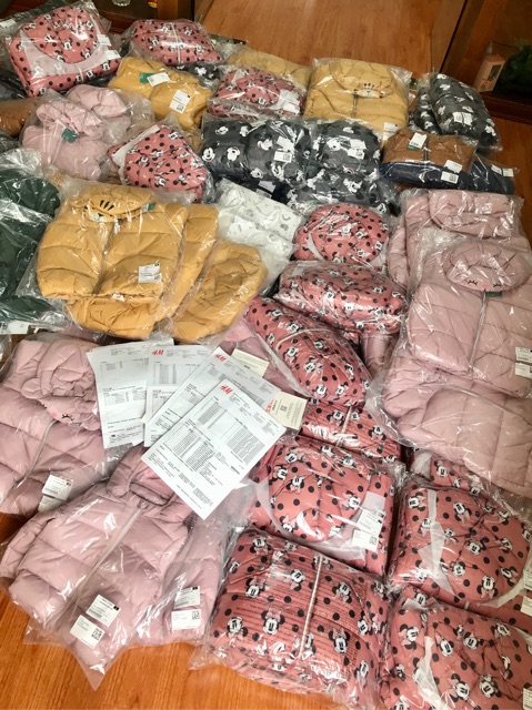 Áo khoác ấm áp màu đẹp cho bé  săn đợt china sale sz 9-12m