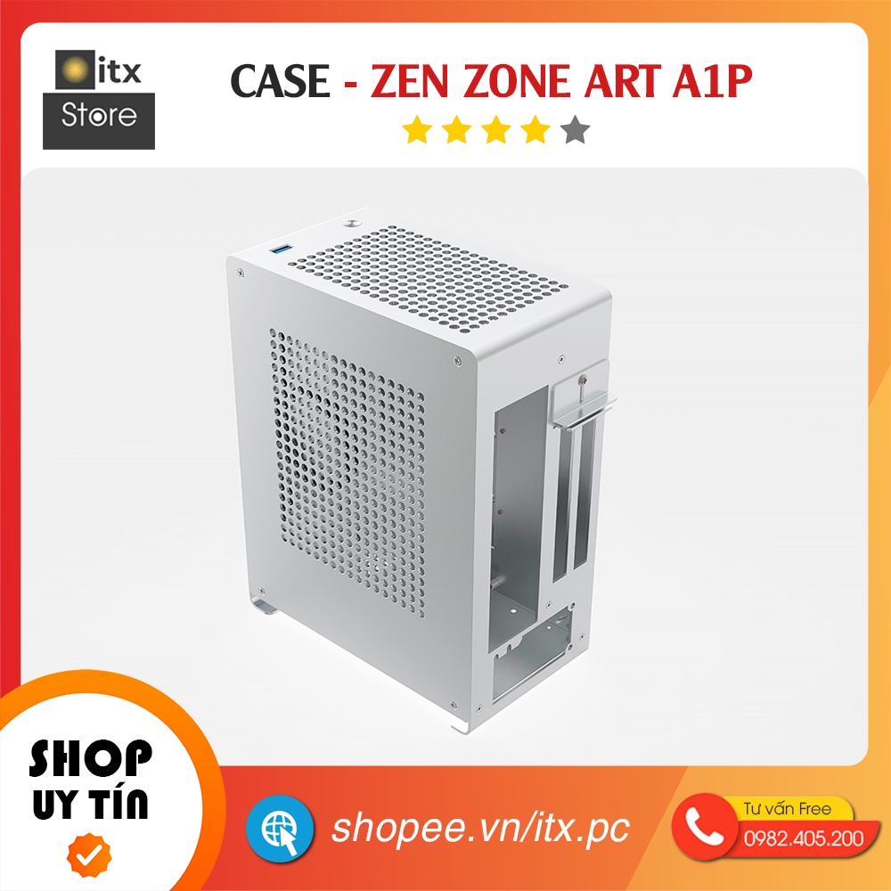 [ITX Store] - UPDATE 2022 Case mini ITX Zen Zone World Art A1P Plus | BigBuy360 - bigbuy360.vn