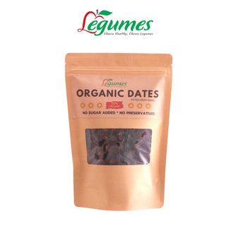 Chà là sấy dẻo 500g nguyên chất hữu cơ, không hạt ăn liền, tốt cho sức khoẻ trẻ em và bà bầu Pitted Dates LEGUMES