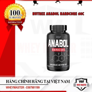 Anabol Hardcore Giúp Tổng Hợp Cơ Bắp Hỗ Trợ Phát Triển Cơ Bắp Nutrex Anabol Hardcore 60 Viên