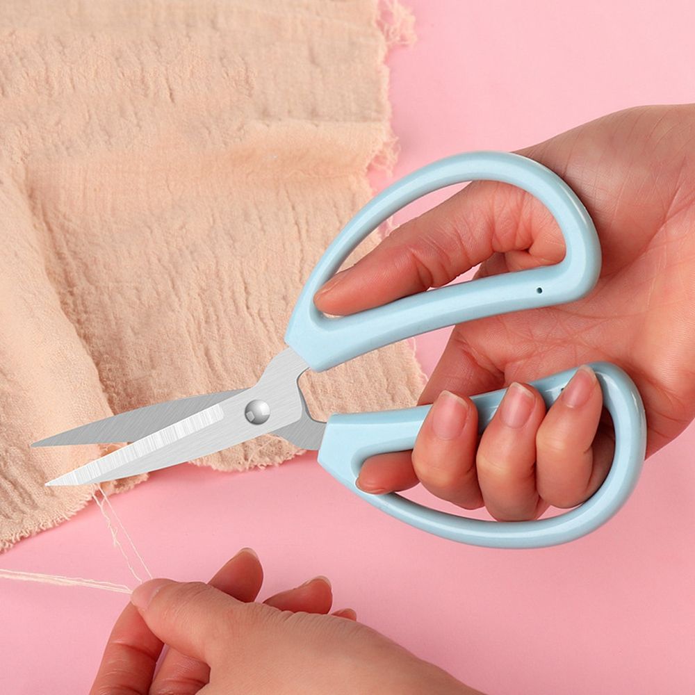 1 kéo cắt vải chuyên nghiệp bằng thép không gỉ nhiều màu sắc