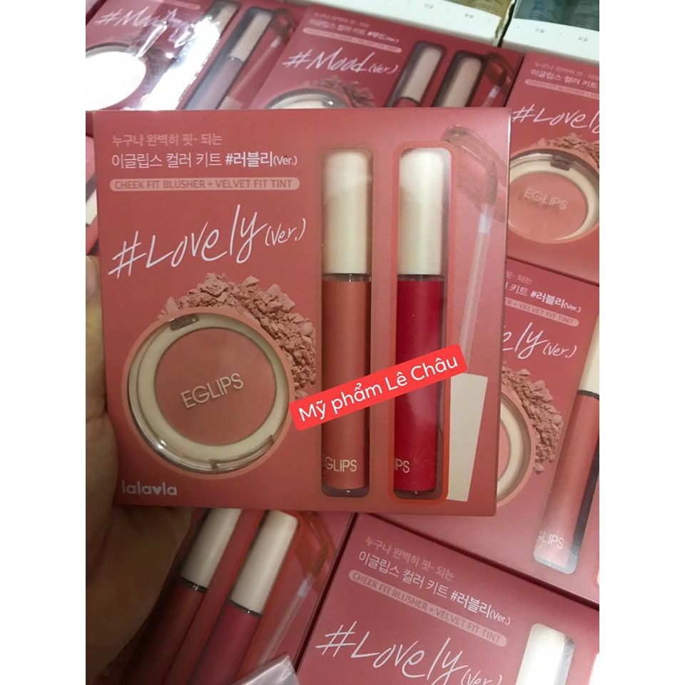 SET MÁ HỒNG VÀ SON EGLIPS SIÊU ĐẸP | BigBuy360 - bigbuy360.vn
