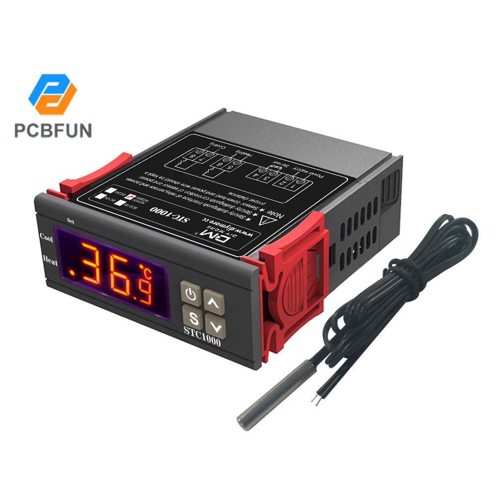 Thiết bị điều khiển nhiệt độ lồng ấp pcbfun STC-1000