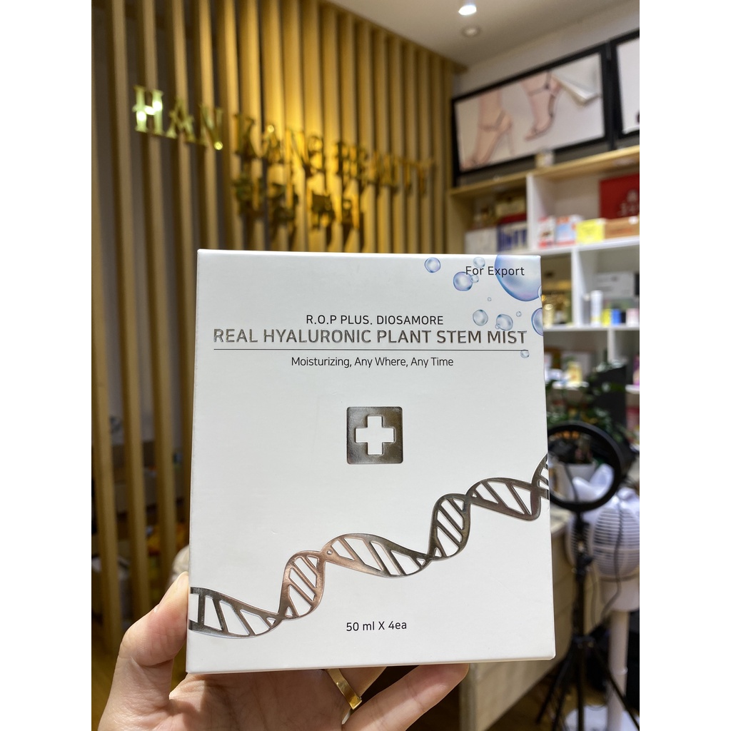 Xịt khoáng tế bào gốc cho da treatment Laksmira Real Hyaluronic Plant Stem Mist 50ml | BigBuy360 - bigbuy360.vn