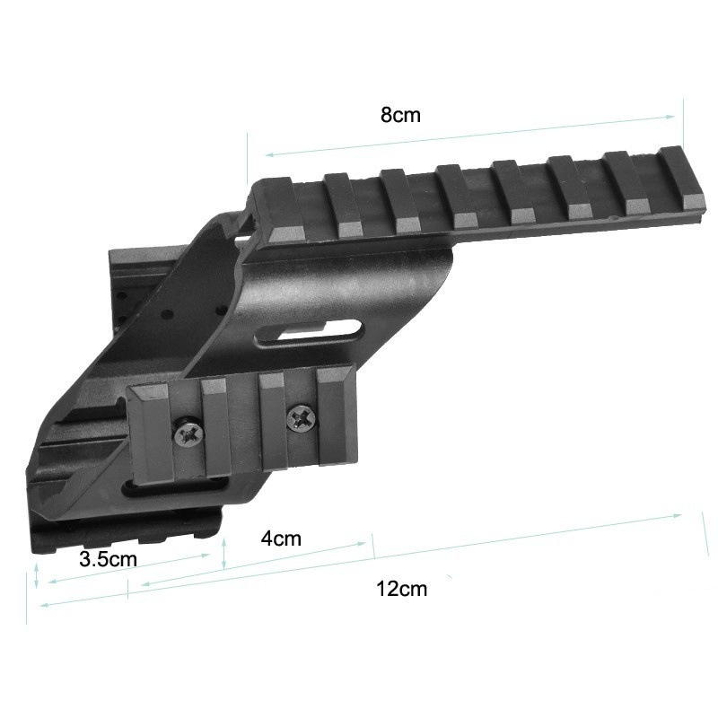 Dây Đai Chiến Thuật Nylon G / L / O / C / K G17 G18 G19 Màu Đen