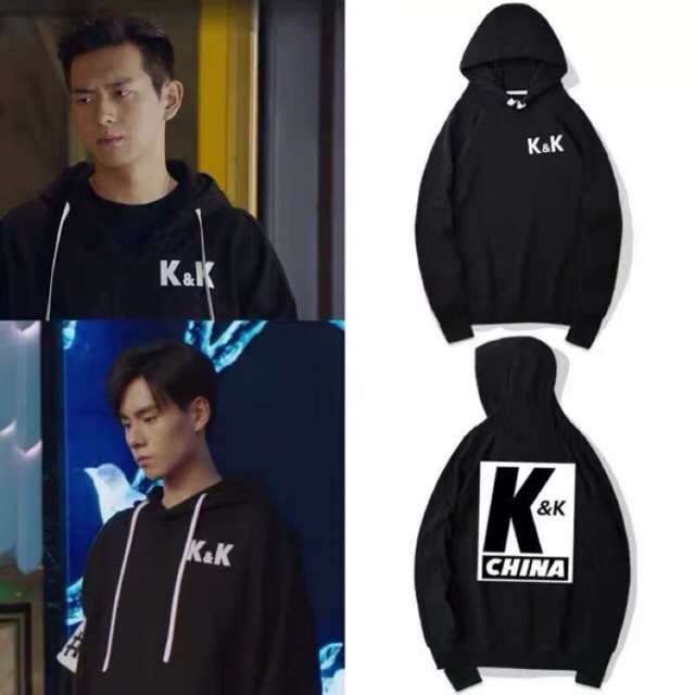 Áo hoodie k&k Lý Hiện phim cá mực hầm mật