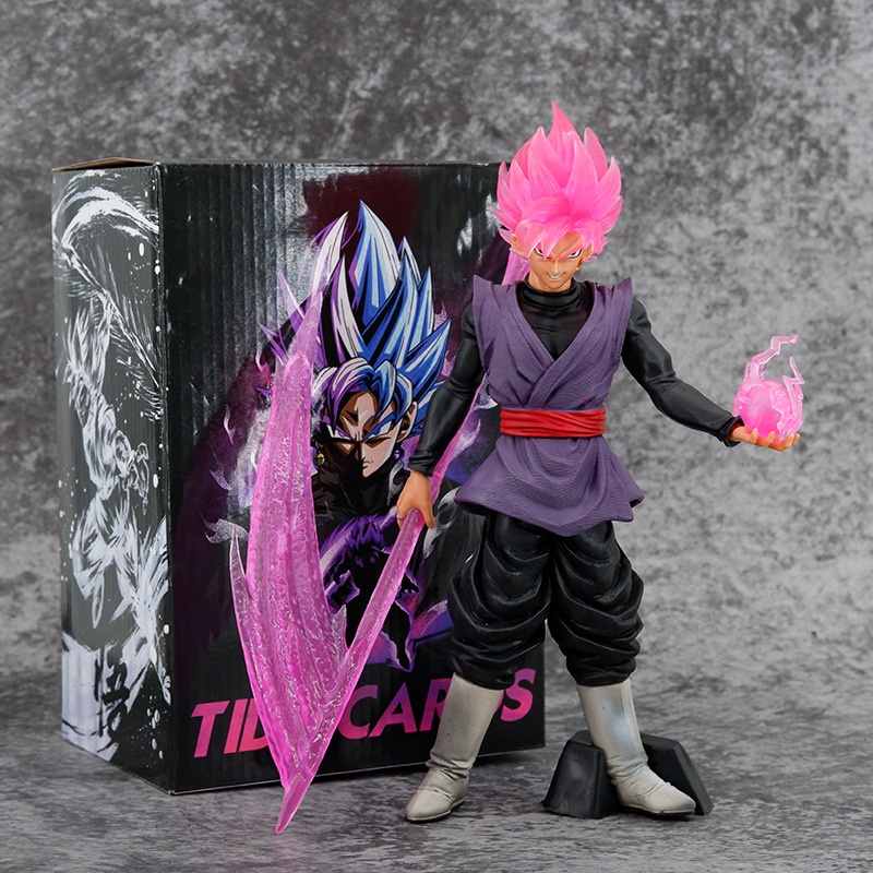 (25cm) Mô hình SonGoKu LED 2 màu cực đẹp - Mô hình DragonBall
