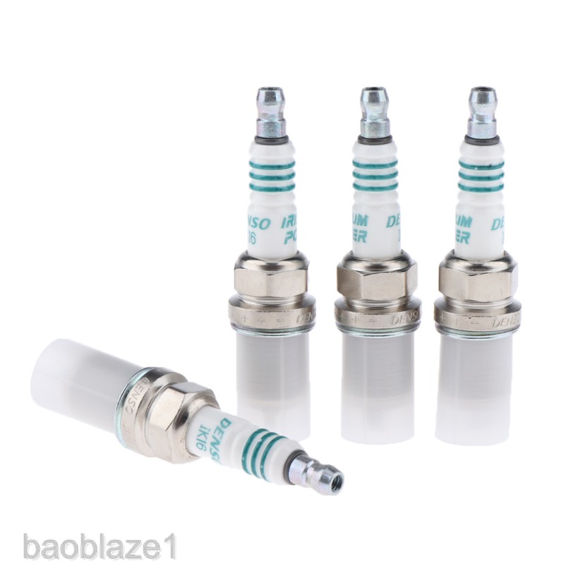 Set 1 4 Bugi Đánh Lửa IK16 Cho Xe Hơi Toyota Nissan Honda