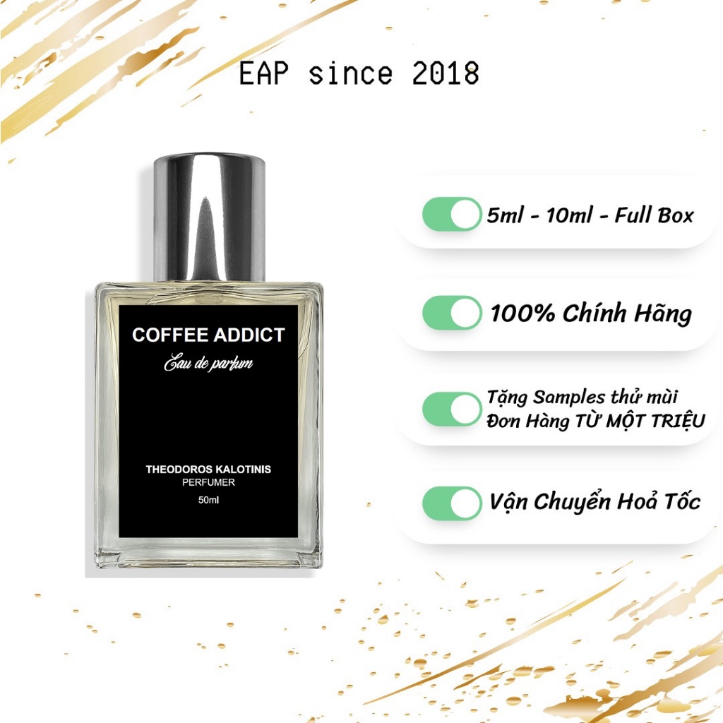 Nước hoa Coffee Addict [Mẫu thử 0.33 oz]